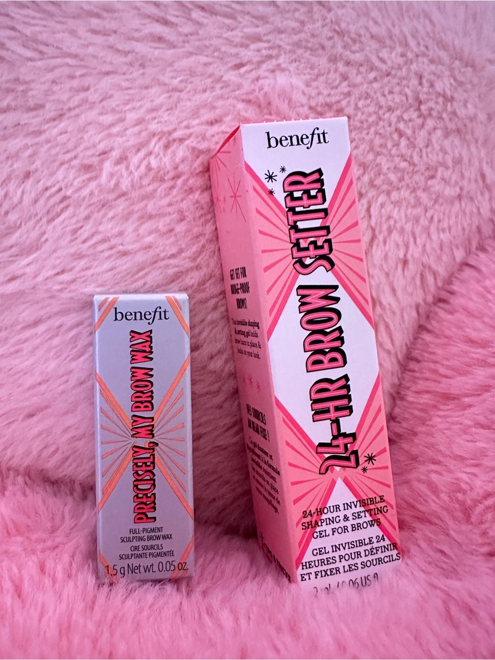Benefit 24-HR Brow Setter & Precisely, My Brow Wax Brow Styling Pair